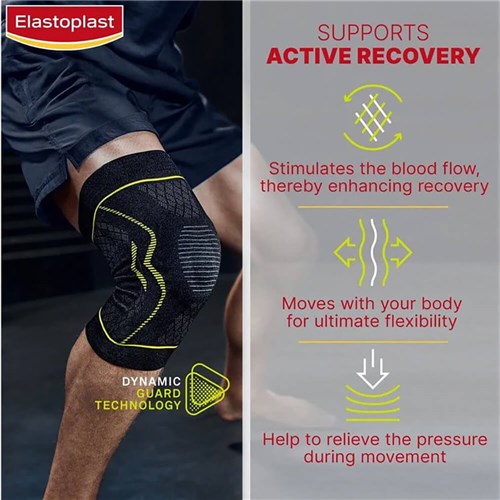 Elastoplast Performance Knee Support fabric close up