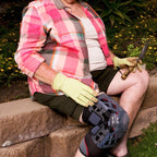 DonJoy Unloading Reaction Knee Brace worn on leg