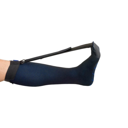 MediRoyal PF8 Plantar Fasciitis Night Sock, worn on foot