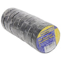 Sideline PVC Tape 20m rolls, pack of 10, in assorted colours