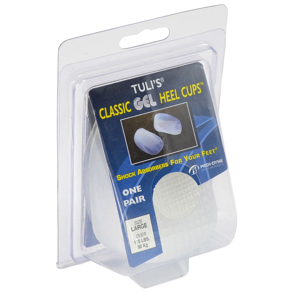 Tuli's Classic Gel Heel Cups gel cushioning detail