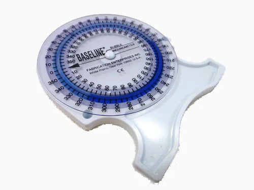 Baseline Bubble Inclinometer Range of Motion Measurement Device - rehabilitation and recovery product