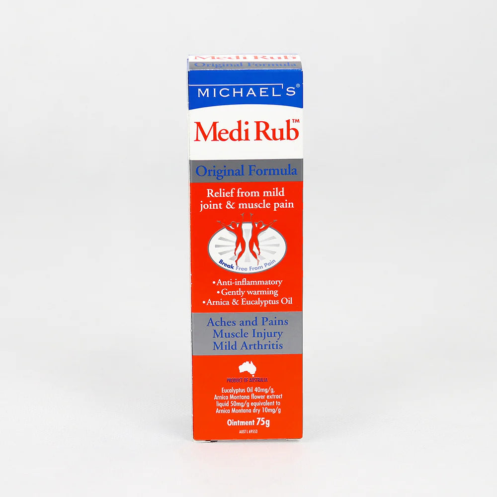 Michael’s Medi Rub Topical Muscle Ointment 75g / 225g - rehabilitation and recovery product