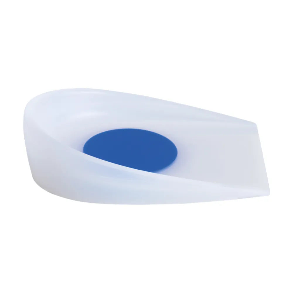 Deramed Footcare Heel Cup Central Dot Orthotic Support for Heel Cushioning and Foot Comfort