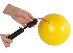 Gymnic Hand Pump with Flexible Extension for Valve Protection - rehabilitation and recovery product