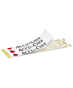 Accu-Chek Guide test strip close-up