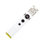 Accu-Chek Instant glucose test strip close-up