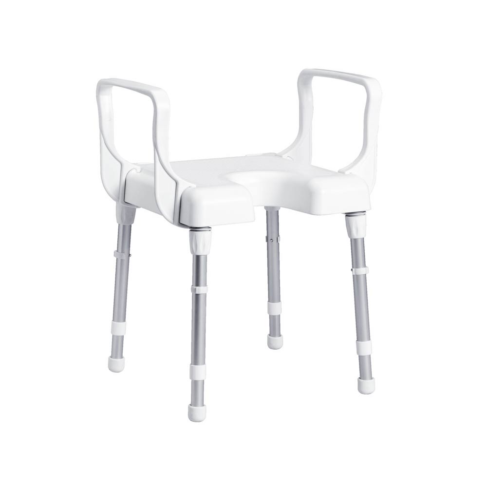 Rebotec Cannes - Shower Chair With Arm Rests – Rebotec