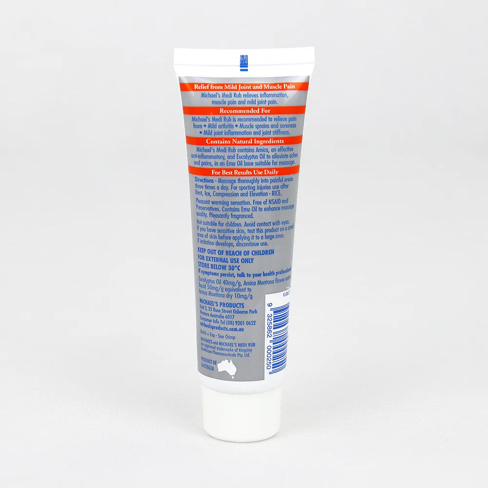 Michael’s Medi Rub Topical Muscle Ointment 75g / 225g - rehabilitation and recovery product
