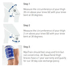 How to measure for the Bauerfeind MyoTrain thigh brace