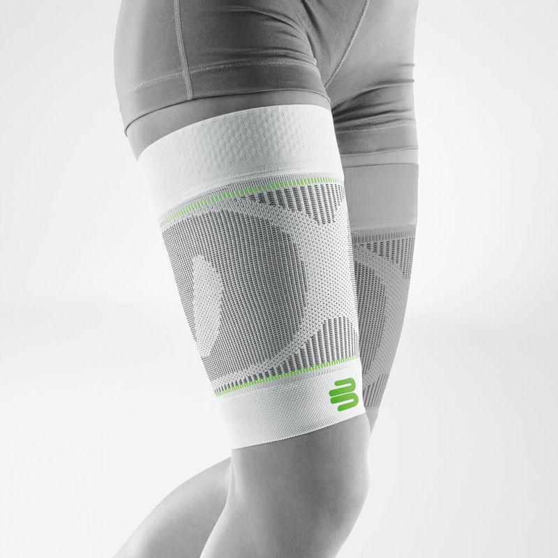Bauerfeind Sports Compression Thigh Sleeves worn during training