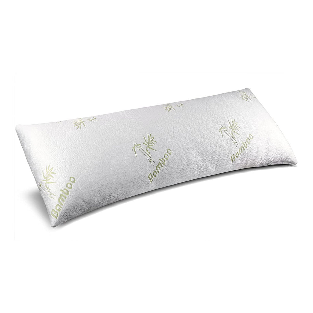 Long Body Pillow, Memory Foam & Bamboo Cover – DJMed