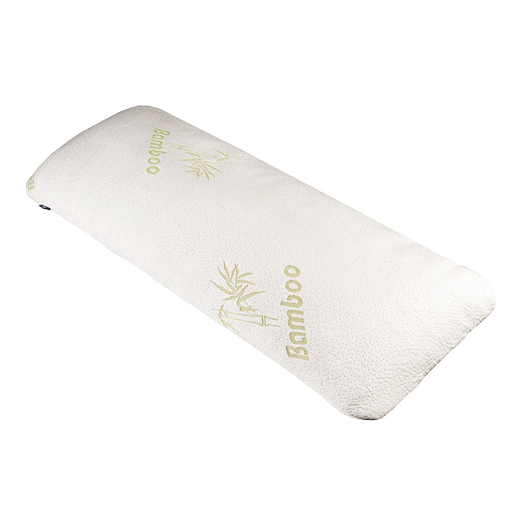 Long Body Pillow, Memory Foam & Bamboo Cover – Image 3