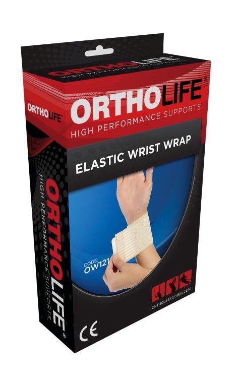 Ortholife Elastic Wrist Wrap / Universal / Black (d) – product image 4