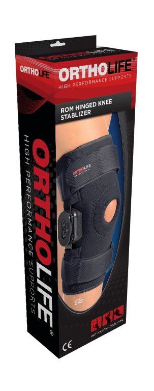Ortholife ROM Hinged Knee Stabiliser – product image 4