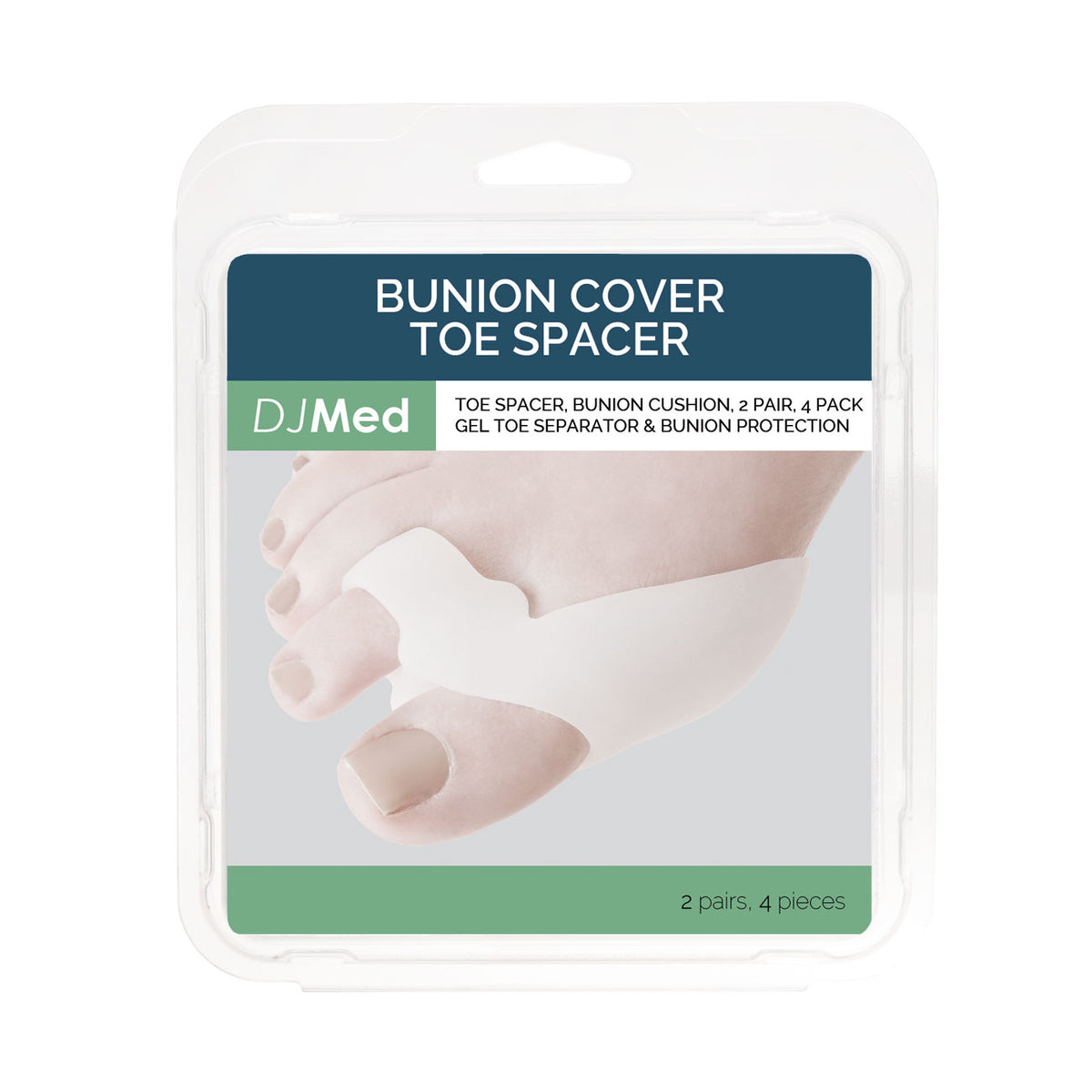 DJMed Bunion Protector & Toe Spacer - 1 Pad – Image 2