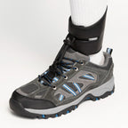 Dictus Standard Ankle Foot Orthosis Brace Black Dynamic Foot Drop Support for Walking and Mobility Assistance