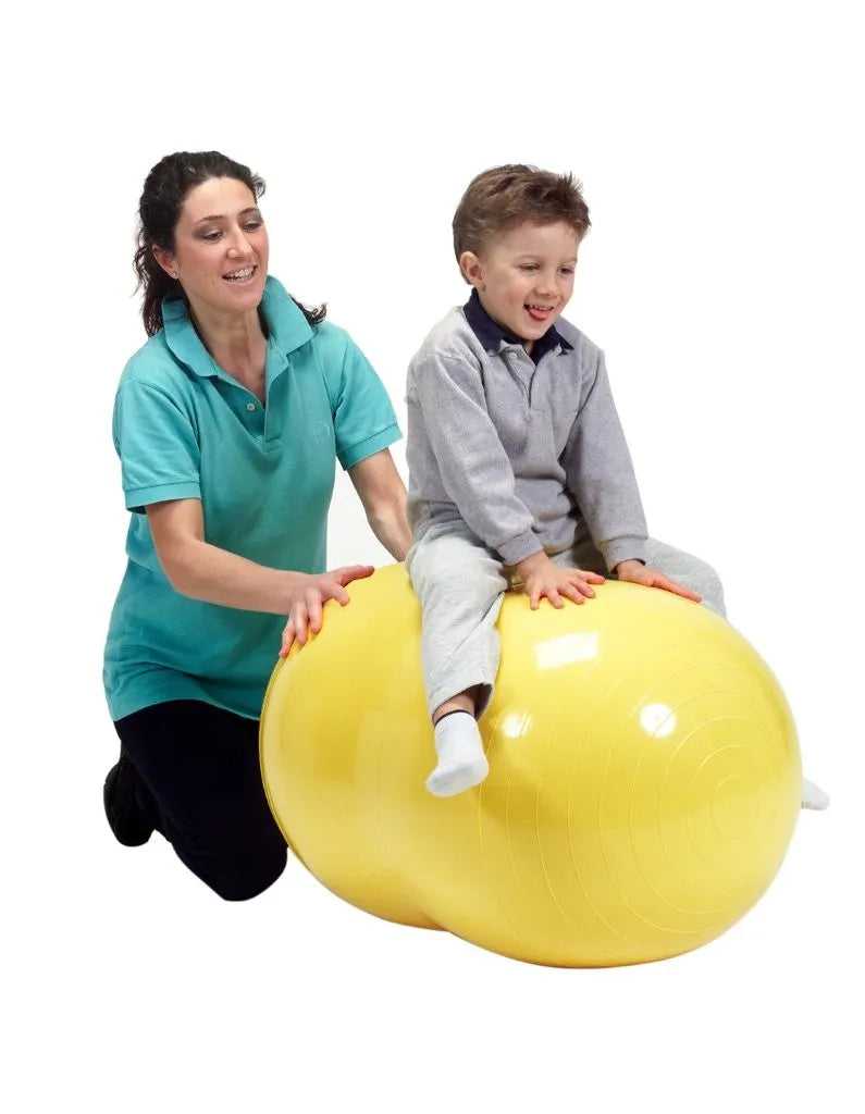 Gymnic Physio Roll Peanut Exercise and Rehabilitation Ball for Balance Training, Physiotherapy and Core Strengthening