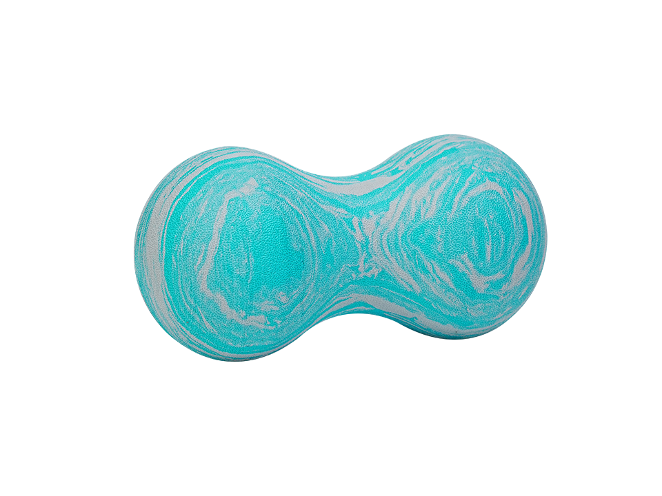 Peanut massage ball for neck and back muscles