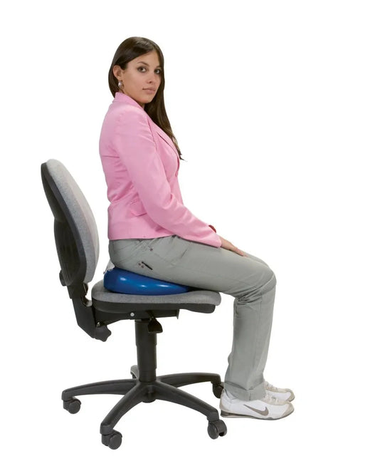 Gymnic Sit on Air Dynamic Inflatable Posture Cushion Blue - rehabilitation and recovery product