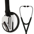 Cardiology Stethoscope, Single Head - Black &amp – DJMed