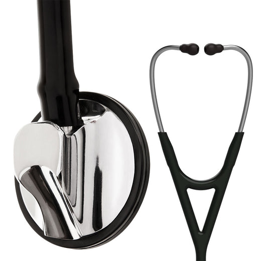 Cardiology Stethoscope, Single Head - Black &amp – DJMed