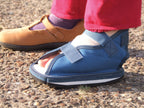 CBO Open Toe Cast Boot / Shoe Blue product photo
