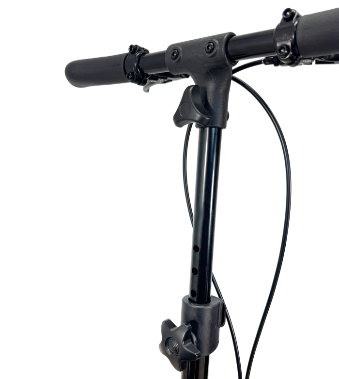 Champagne knee walker height adjustments
