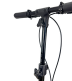 Champagne knee walker height adjustments
