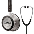 Classic Stethoscope - Black &amp; Silver – DJMed
