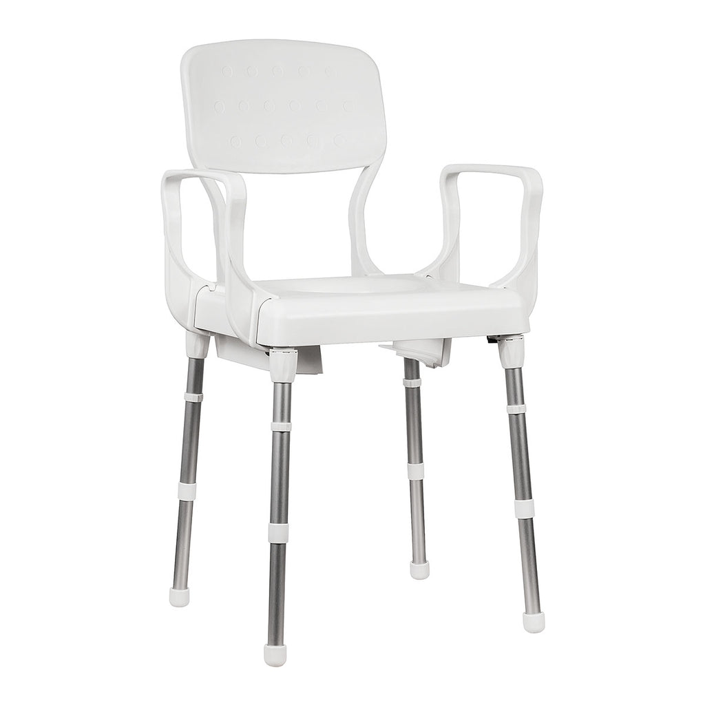 Rebotec Lyon, Height Adjustable Commode Chair – Image 2