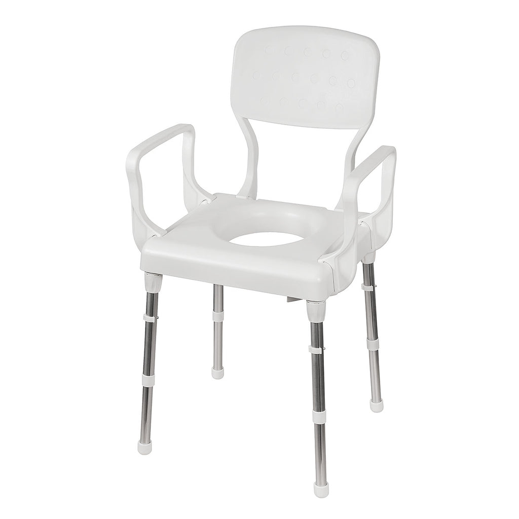 Rebotec Lyon, Height Adjustable Commode Chair – Image 7