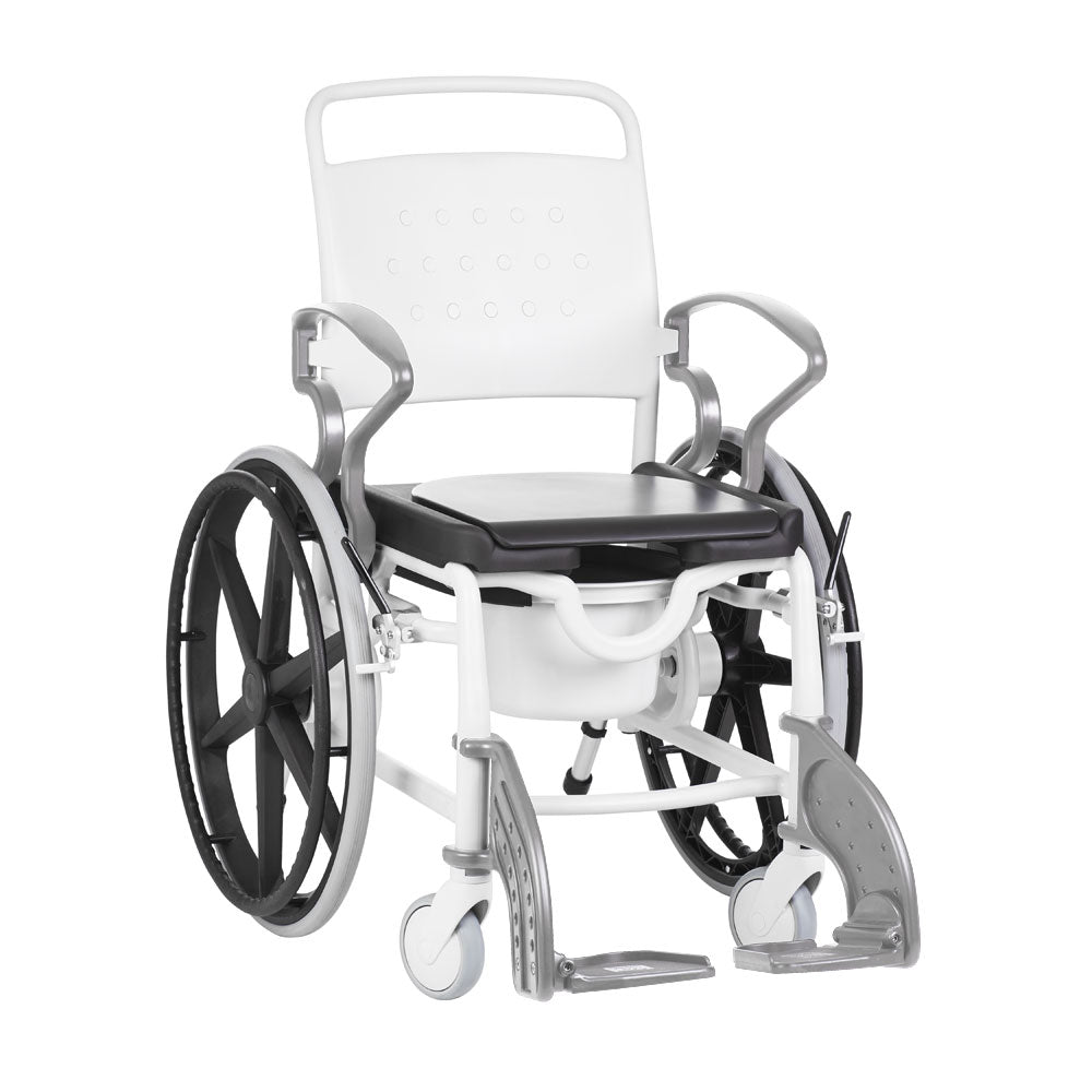 Rebotec Genf, Self Propelled Shower Commode Wheelchair – Image 2