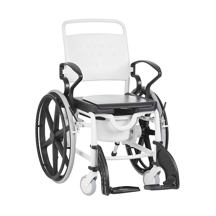 Rebotec Genf, Self Propelled Shower Commode Wheelchair – Image 4