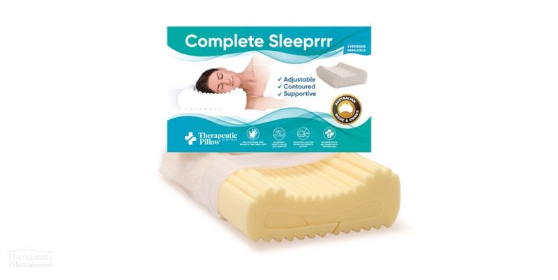 Complete Sleeprrr Traditional Deluxe Foam Pillow / Yellow