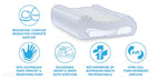 Complete Sleeprrr Original Memory Foam Pillow / White – product image 6