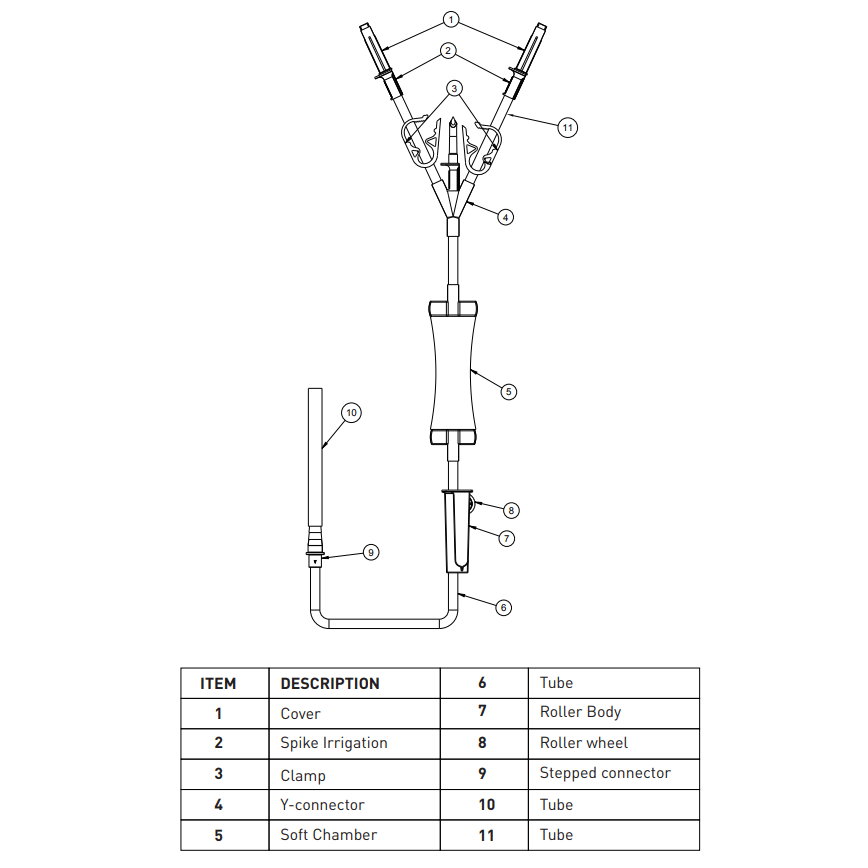 Cystoscopy TUR Irrigation Set, Bladder Irrigation – Image 4