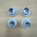 Bathroom Rubber Feet (Set of 4) Max Mobility Delta B44-T/S44-T/C44-T