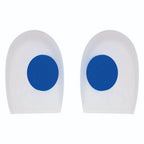 Deramed Heel Cup Lateral Dot Silicone Pair - rehabilitation and recovery product