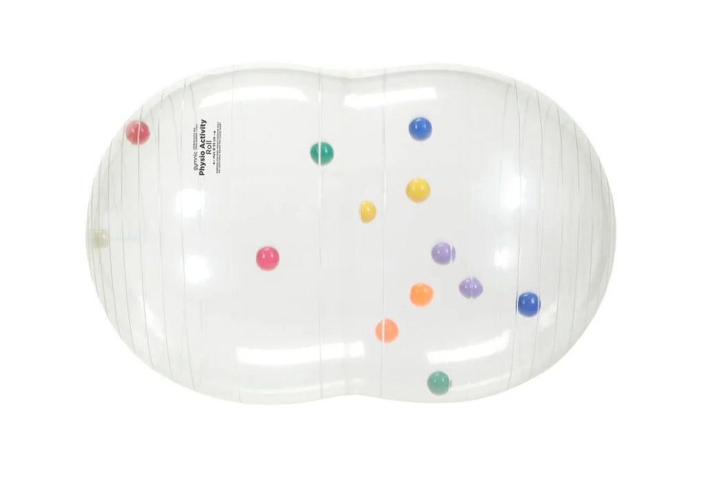Gymnic Physio Activity Roll 55cm Clear Therapy Sensory Tool - rehabilitation and recovery product