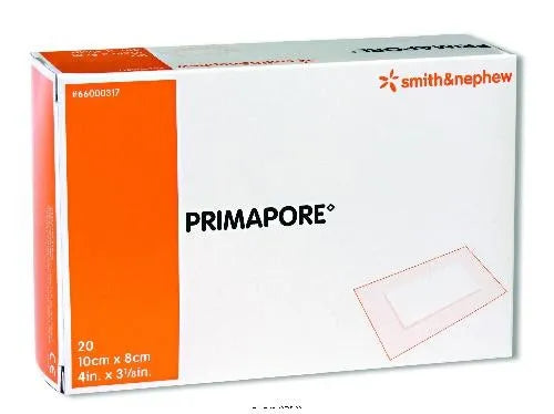 Smith & Nephew Primapore Flexible Adhesive Wound Dressing 50 Pack - rehabilitation and recovery product