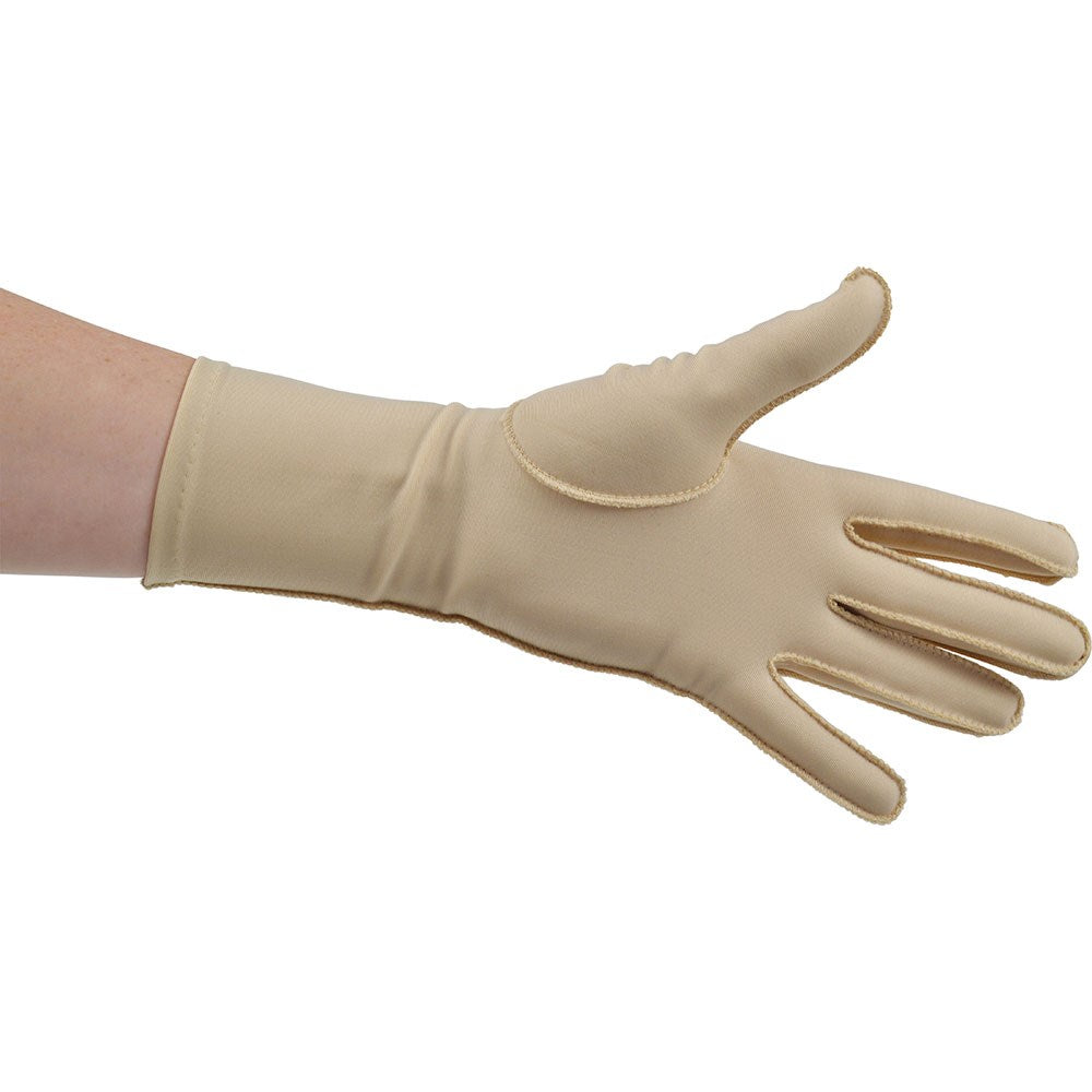 DeRoyal full-finger oedema glove in champagne