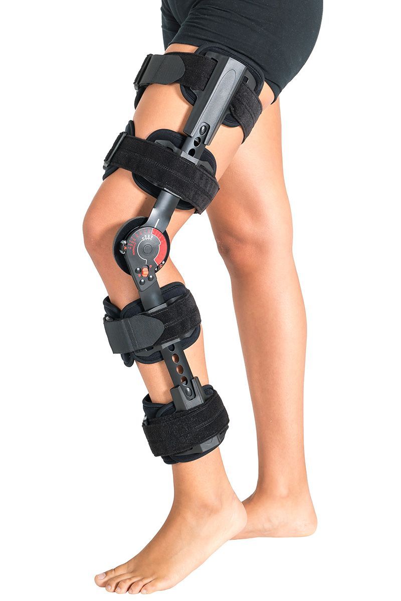 Ortholife Tourer Plus Post-Op ROM Knee Brace – product image 3