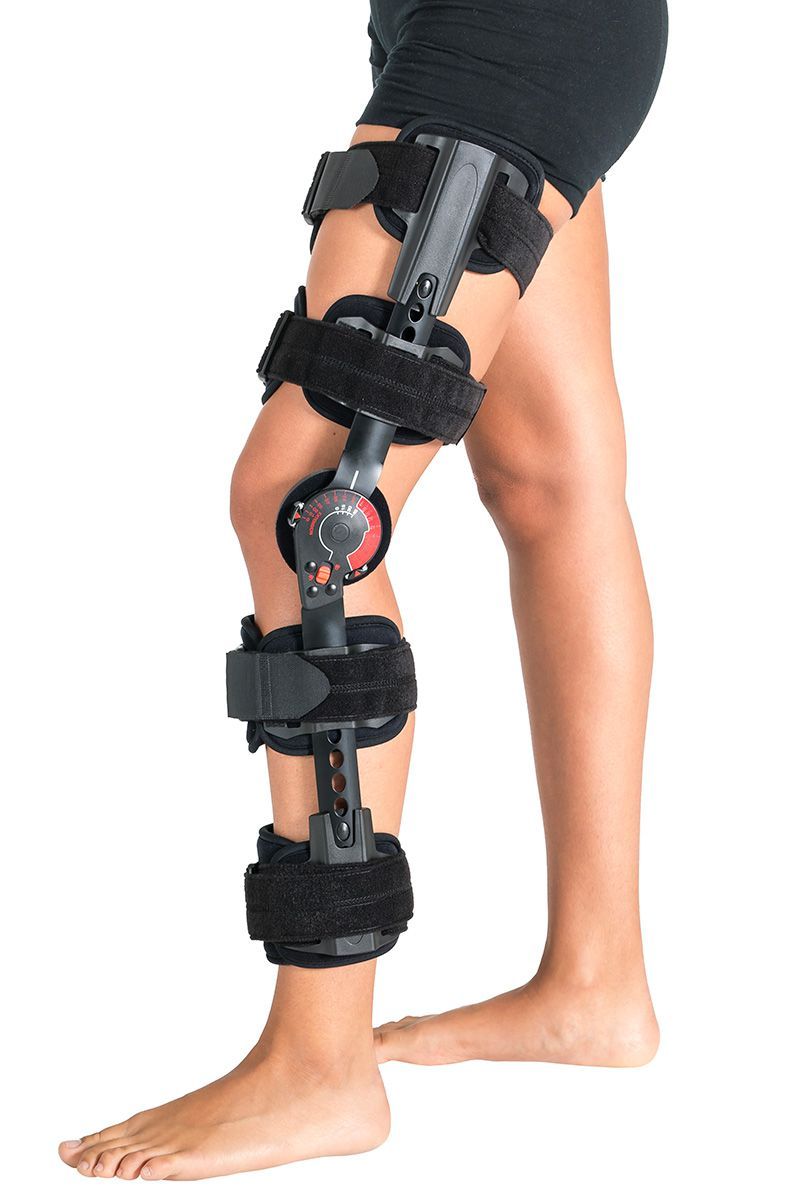 Ortholife Tourer Plus Post-Op ROM Knee Brace – product image 4