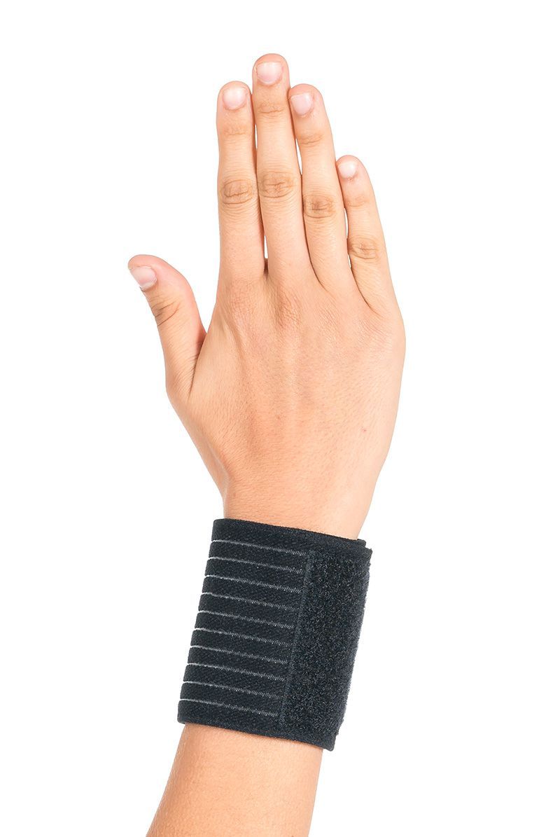 Ortholife Elastic Wrist Wrap / Universal / Black (d) – product image 3