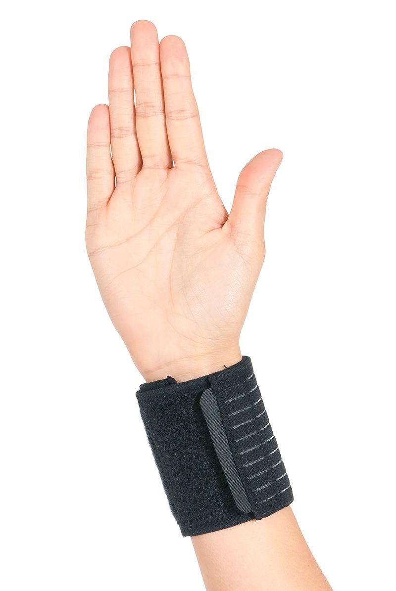 Ortholife Elastic Wrist Wrap / Universal / Black (d) – product image 2