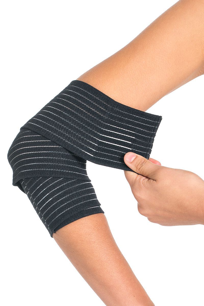 Ortholife Elastic Elbow Wrap / Universal / Black