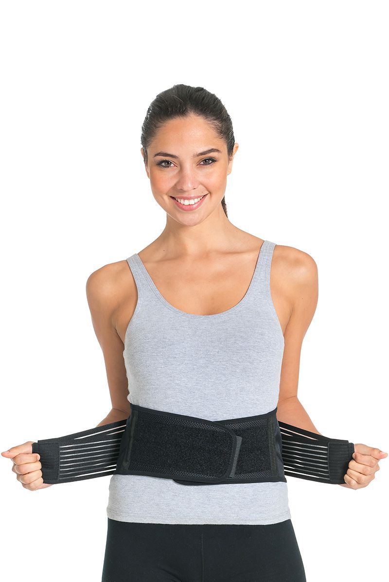 Ortholife Contoured Light Back Support Premium