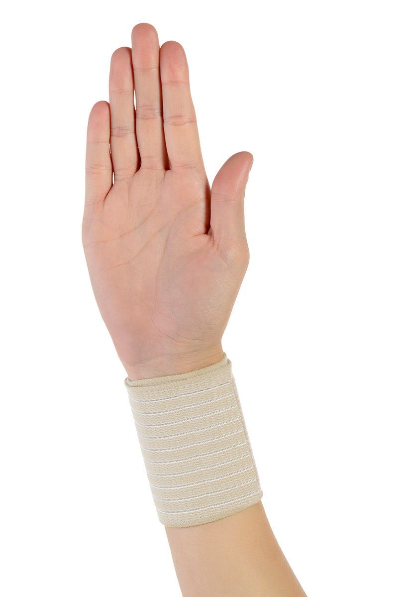 Ortholife Elastic Wrist Wrap / Universal / Tan (d) – product image 2