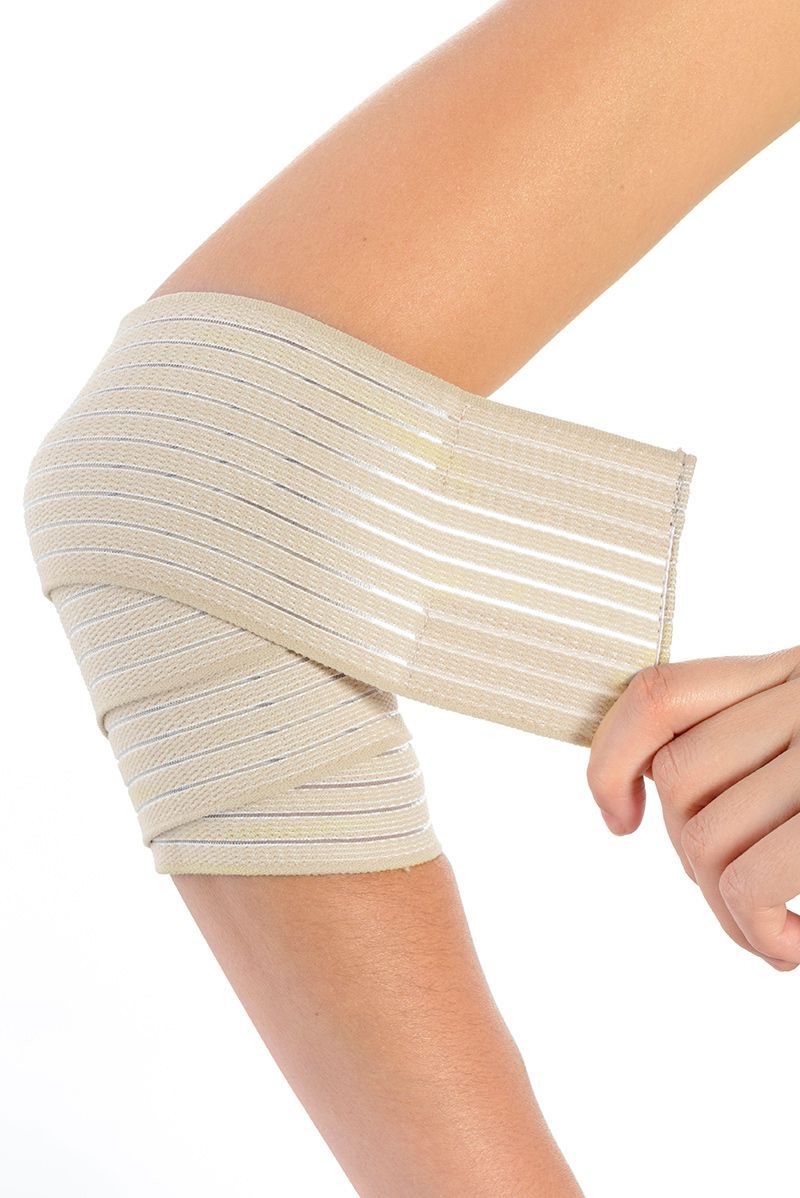 Ortholife Elastic Elbow Wrap / Universal / Tan
